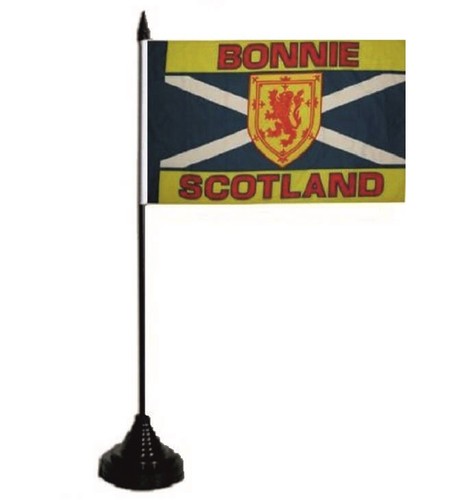 Tischflagge bonnie scottland - bonnie,