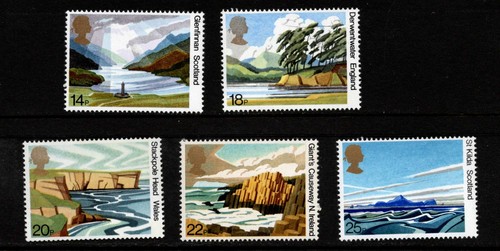 Briefmarken england satz 50th - england,