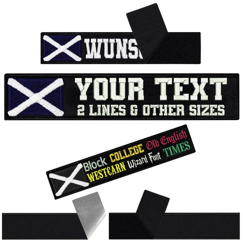 Scottland patch personalisiert - scottland,