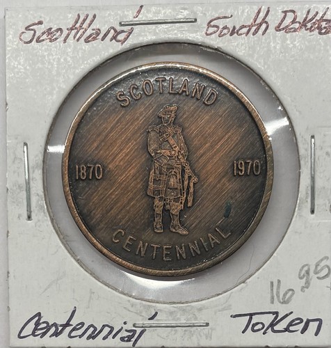 Scottland centennial token - sd,