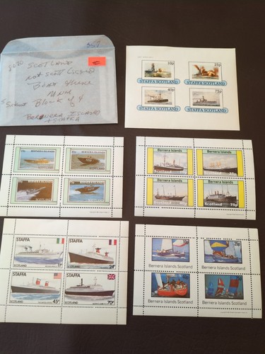 Apc 8070 scottland mini sheets - 8070,