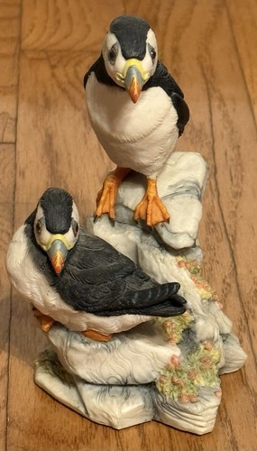 Vintage puffin figurine - puffin,