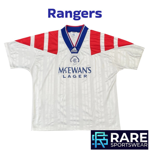 Rangers 1992 away football - 1992-93,